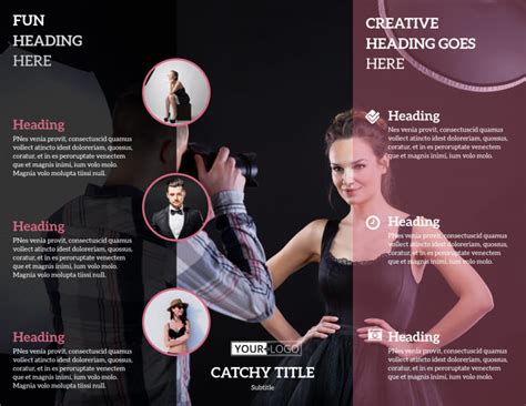 Fashion Agency Brochure Template Mycreativeshop