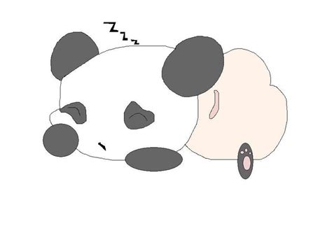 Chibi Animalsleeping Panda By Pinkpoodle67 On Deviantart