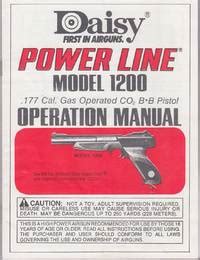 Daisy Power Line Model 1200 Operation Manual By Daisy Manufacturing