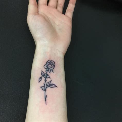 Simple Flower Wrist Tattoos Best Flower Site