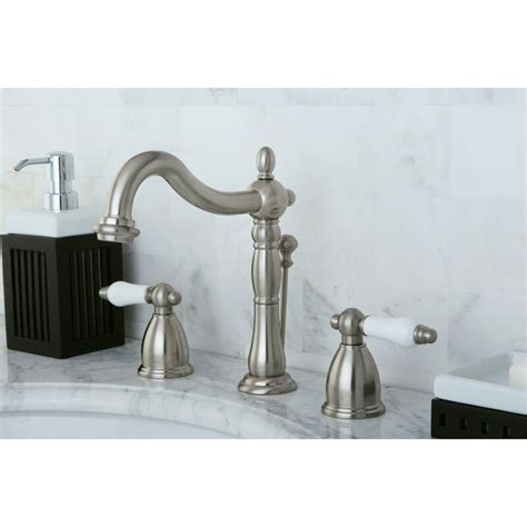 Heritage Widespread Bathroom Faucet With Drain Assembly And Reviews