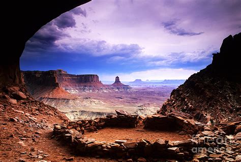 False Kiva Canyonlands Utah Photograph By Bob Christopher Fine Art