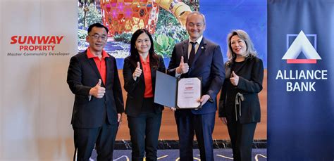 Sunway Property And Alliance Bank Ink Mou To Advance Sustainable