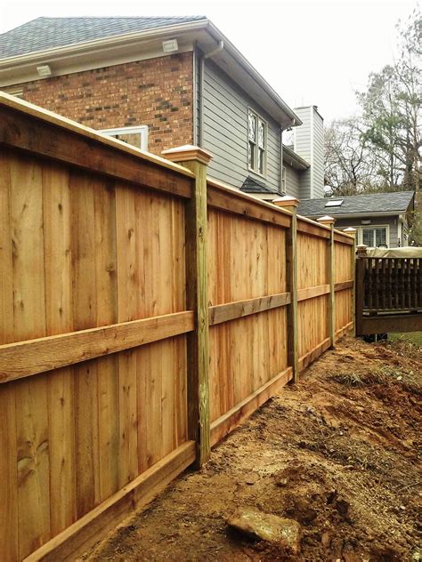 Great savings & free delivery / collection on many items. Cedar Privacy Fence - Cumming - Apex Fence Company