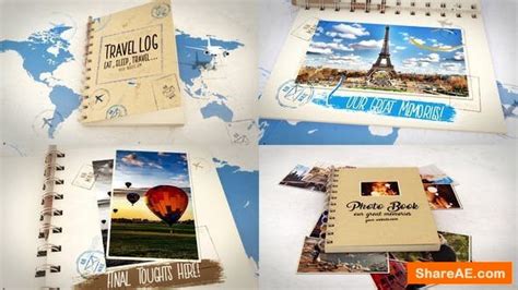 Free after effects intro template #580 : Videohive Travel and Photo Book Bundle » free after ...
