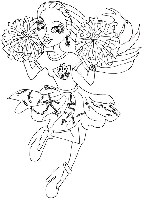 Monster high coloring pages are a fun way for kids of all ages to develop creativity, focus, motor skills and color recognition. Free Printable Monster High Coloring Pages: Spectra ...