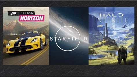 Новые игры для Xbox 2021 года Forza Horizon 5 Starfield и Halo Infinite