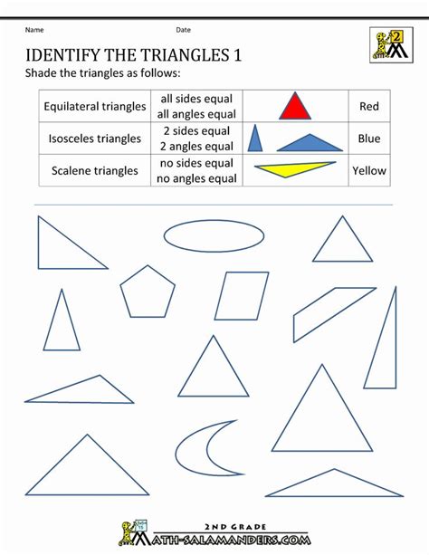 2d Shapes Worksheet Answers And Questions Printable Worksheets And 2d
