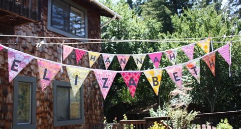 Personalized Custom Bunting Flag Decoration 10 Flags Up To Etsy