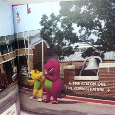 Jual Buku Import Barney And Bj Go To The Fire Station Di Lapak Warung