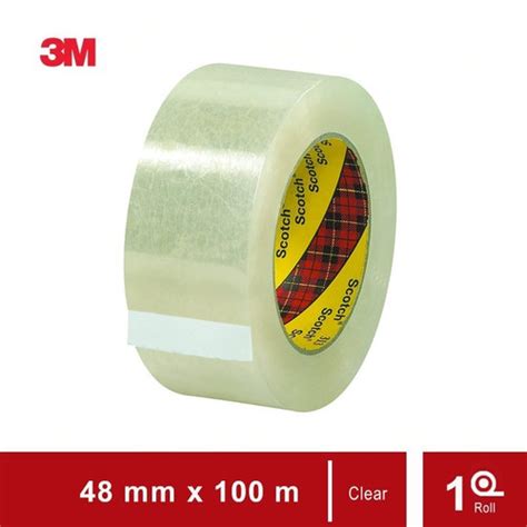 Jual 3m Scotch Box Sealing Tape 313 Clear 48 Mm X 100 M Isolasi