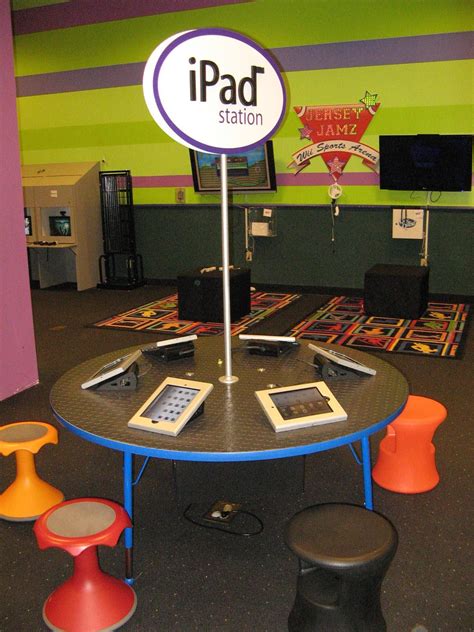 Check Out Our Ipad Table At Soaring Eagle School Library Design