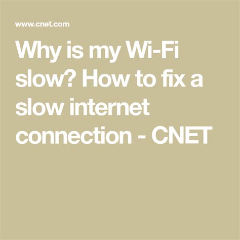 Why Is Your Wi Fi Slow Here Are Two Reasons And How To Fix Them Slow Internet Slow