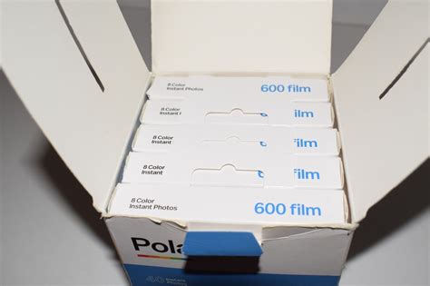 Polaroid Instantáneo Fotos X40 600 Película De Color 5 Pack40