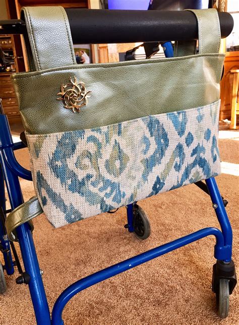 Some nursing home facilities provide small gifts on father's day for their residents. Elegant walker bag Rollator gift for grandma nursing home ...