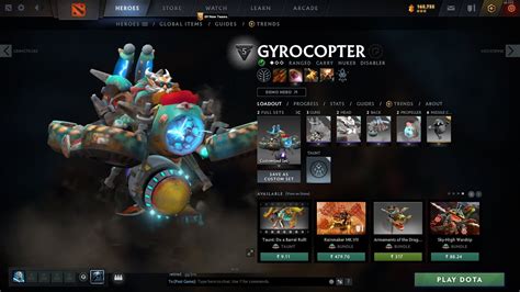 Magic Build Support Gyrocopter Dota 2 Turbo Youtube