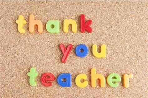 Sending a thank you message to a teacher can really brighten their day. 50 Teacher Appreciation Ideas