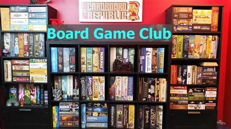 Board Game Club Announcement Youtube