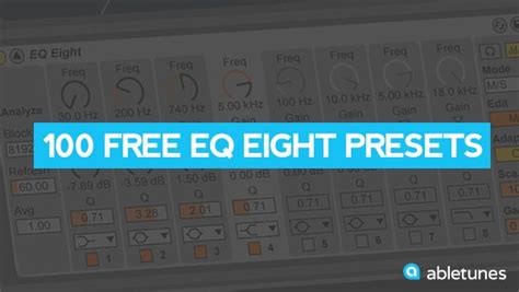 We created professional lightroom presets for photographers & beginners. Free EQ Eight Presets (With images) | Ableton, Presets, Eight