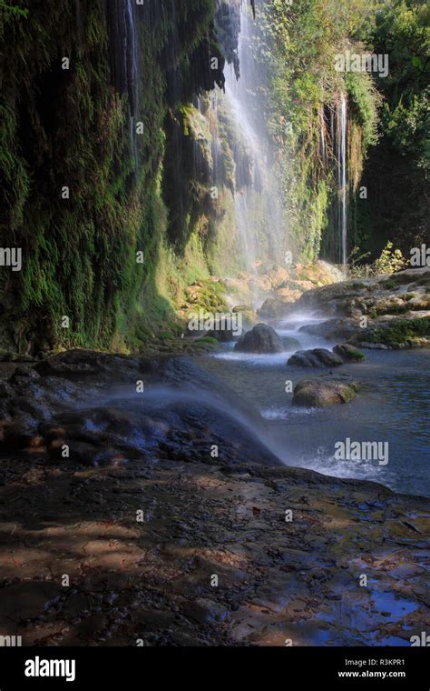 Turkey Antalya Province Antalya Kursunlu Waterfalls Kursunlu