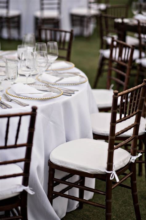 Reception Décor Photos Dark Brown Chiavari Chairs Inside Weddings