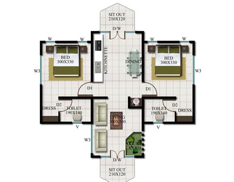 Villa Plan Holiday Floor Sir House Plans 47844