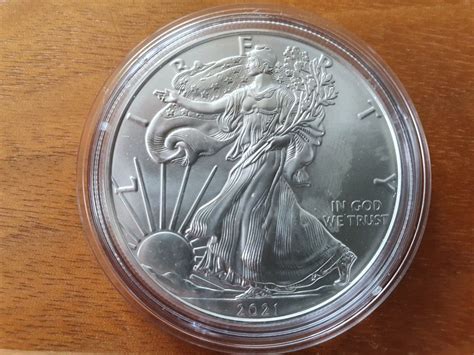 American Eagle 2021 1 Unze Silbermünze Kaufen Auf Ricardo