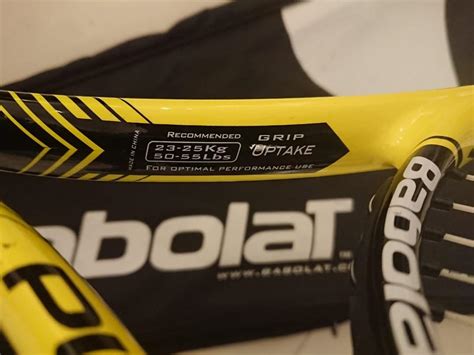 Babolat Pulsion 105 Tennis Racket Racquet Sports Equipment Sports