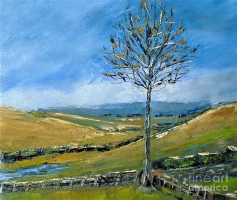 The Silver Birch Painting By Angela Cartner Fine Art America