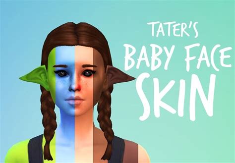 Baby Face Skin Overlay At Imtater Sims 4 Updates Face