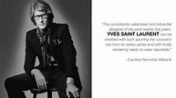 Designer Biography - Yves Saint Laurent - YouTube