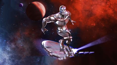 Silver Surfer Marvel Contest Of Champions Wallpaper Hd Games 4k