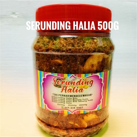 Sernding Halia Bilis Bawang Putih