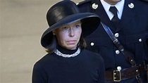 Lady Sarah Chatto is pictured for the first time since the death of ...