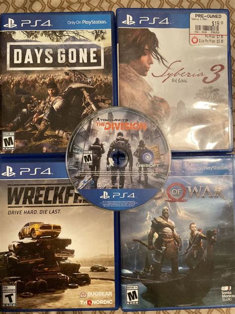 Used Ps4 Games 65 For 5 For Sale In Riverdale Md Offerup