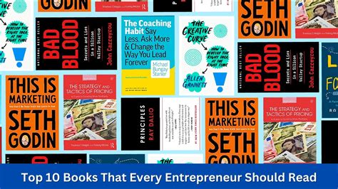 Top 10 Books That Every Entrepreneur Should Read Boost Your Knowledge