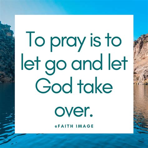 Let Go And Let God