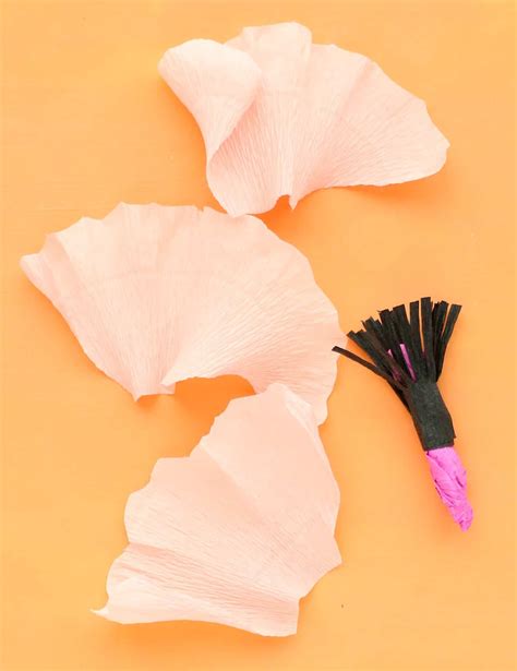 Make A Crepe Paper Flower Garland A Beautiful Mess