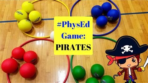 Pe Activities Pirates 3 Levels Physical Education Games Pe Games