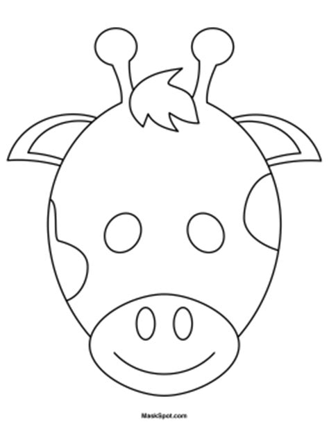 New free booklets to download. Printable Giraffe Mask