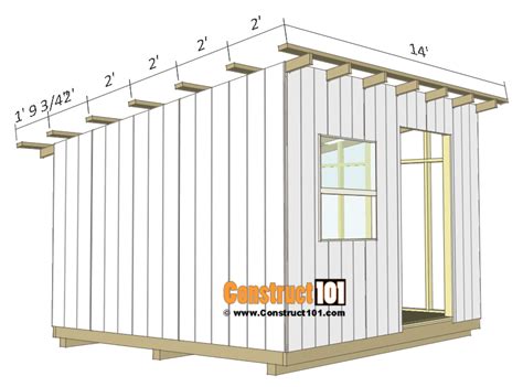 Lean To Shed 10x12