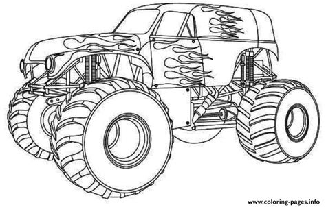 Https://techalive.net/coloring Page/hot Wheels Monster Trucks Coloring Pages