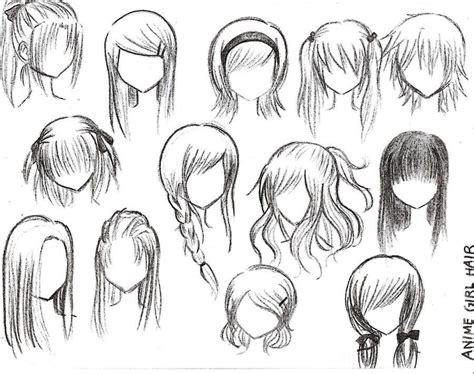 Good To Draw From Anime Character Drawing Manga Hair