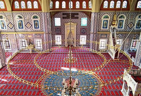 Kutahya cami cinileri iznik çini desenleri islami mimari dekorasyon