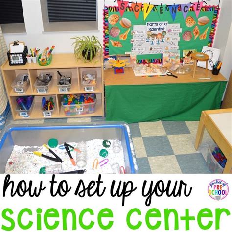 Pocket Of Preschool Science Center Preschool Kindergarten Science