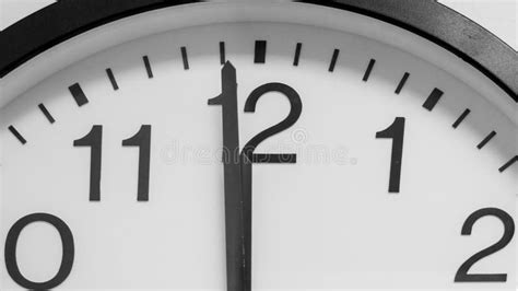 One Minute To Midnight Stock Image Image Of Pointer 98750897