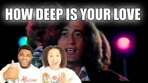 Bee Gees How Deep Is Your Love Reaction Youtube