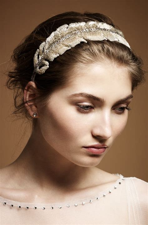 Jenny Packham 2012 Accessories Collection Feather Bridal Luxury