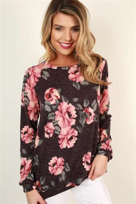 Forevermore Floral Sweater Floral Sweater Fashion Sweaters
