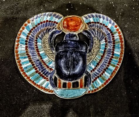 Scarab Pectoral From King Tutankhamuns Tomb New Kingdom 1 Flickr